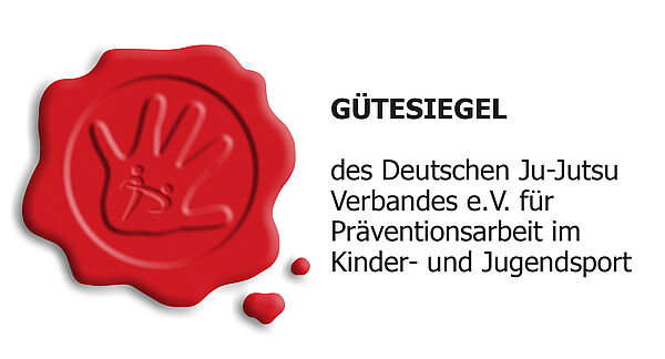 Gütesiegel des Deutschen Ju-Jutsu Verbandes e.V.